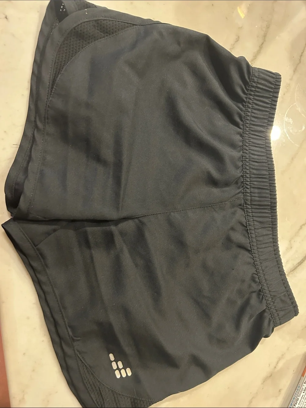 BCG girls athletic Black low rise shorts. Size medium.